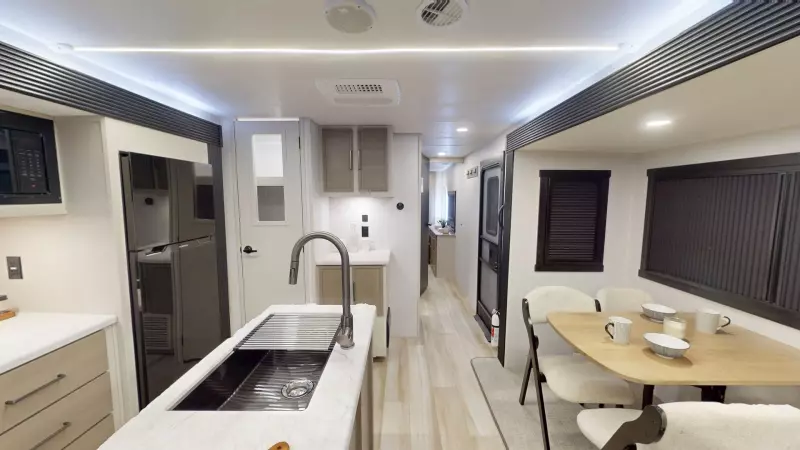 Hemisphere Travel Trailers Main Room